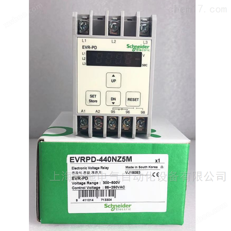 EOCR电压保护继电器EVR-PD