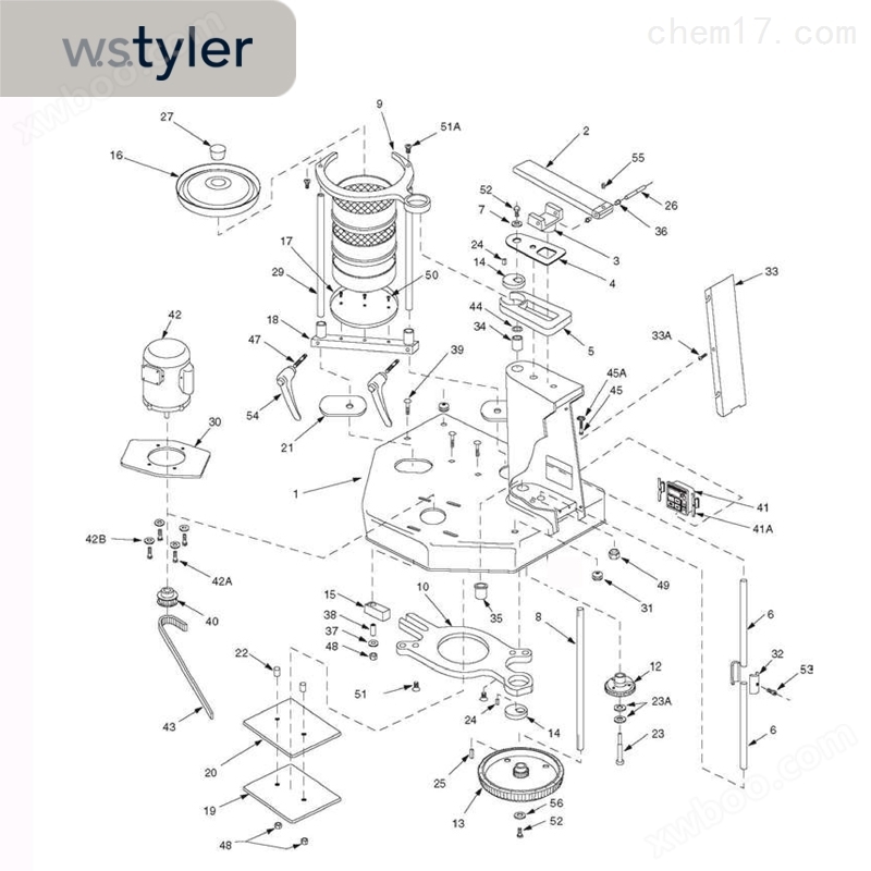 美国W.S.Tyler RO-Tap泰勒筛、筛分机
