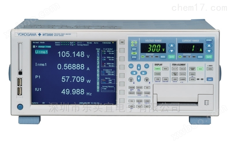 横河WT3000E系列 WT3001E 高精度功率分析仪