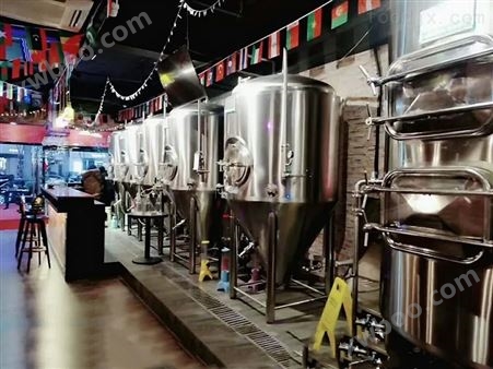 啤酒屋1000升精酿啤酒设备糖化锅生产厂家