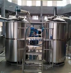 宁夏2吨小型啤酒厂生产设备厂家免费安装