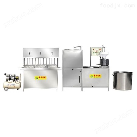 不锈钢豆腐机豆腐加工设备商用大型磨豆浆机