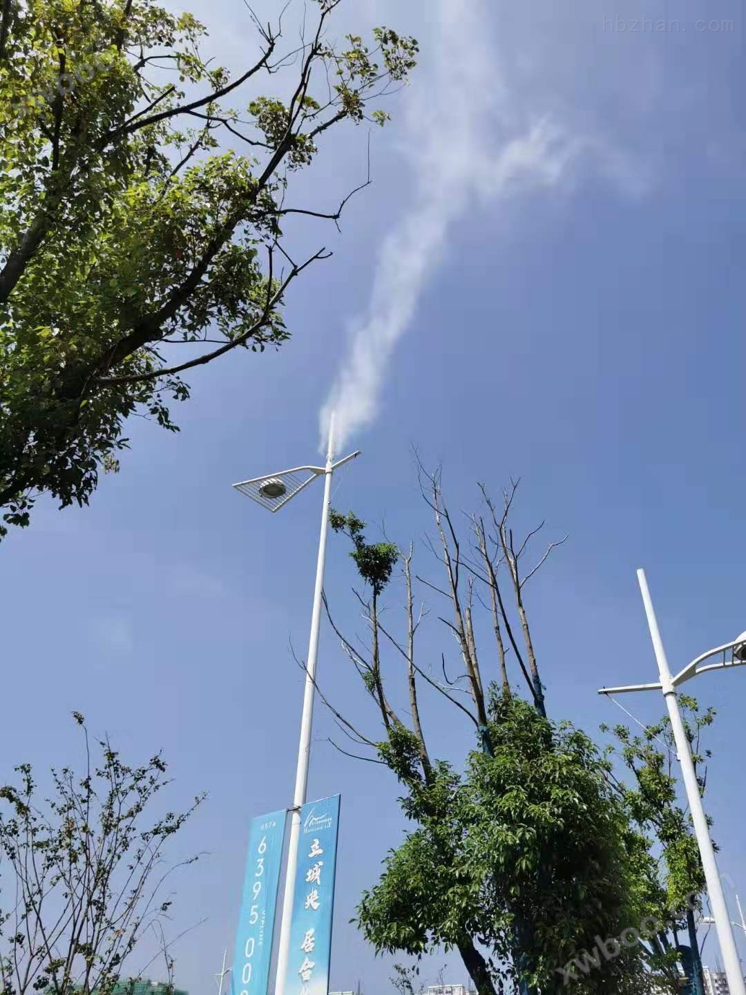 中国台湾灯杆防冻喷雾除尘-路灯喷雾设备报价