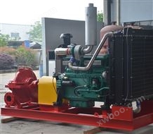 3CF认证卧式柴油机消防泵