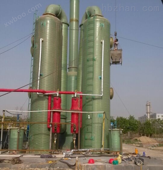 氨氮吹脱吸收塔的技术方案