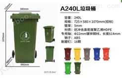 大同分类垃圾桶尺寸 塑料垃圾桶