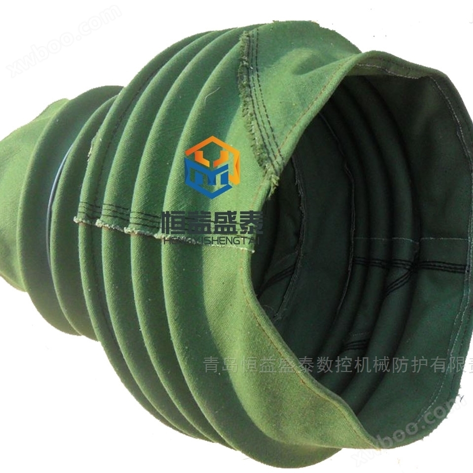丝杠防护罩采用阻燃耐高温耐磨材质