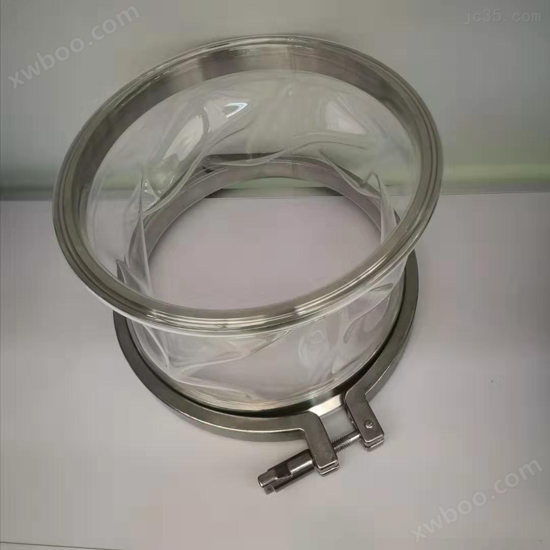不锈钢钢丝抗压透明软连接