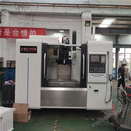 VMC855立式加工中心中国台湾原装线轨发那科系统