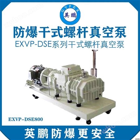 长沙防爆EXVP-DSE系列干式螺杆真空泵