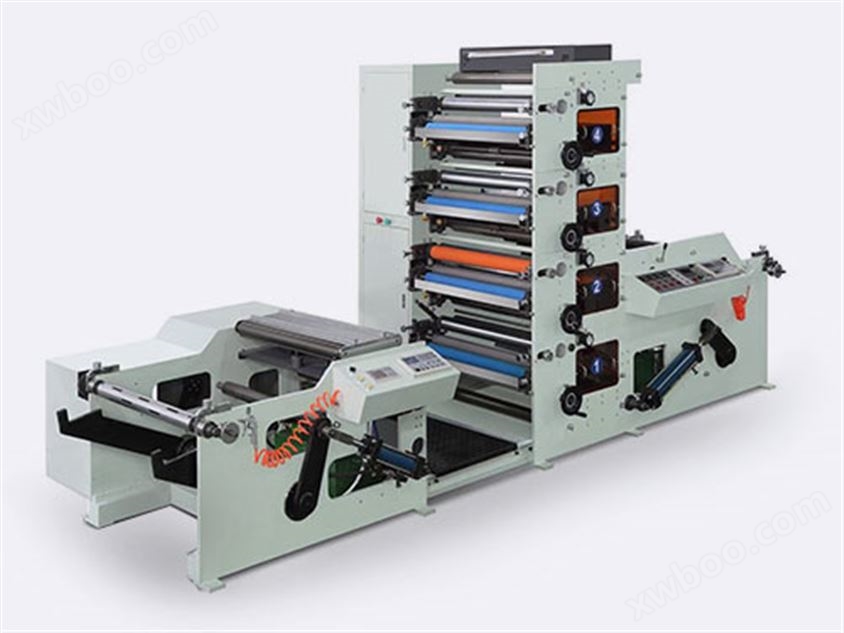 AC-650高品质自动3色草纸柔版印刷机
