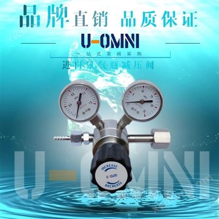 进口氮气瓶减压阀-安装方式多样-美国欧姆尼U-OMNI