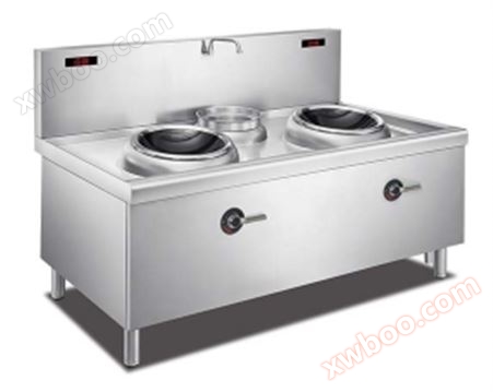 双头单尾电磁炒炉