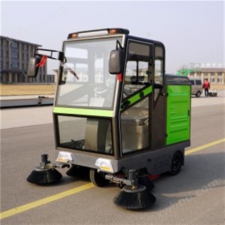 小型电动扫地车 户外环卫清扫车 宏园 场地驾驶式扫地车