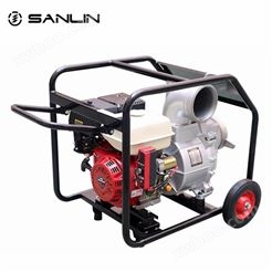 SANLIN抽水泵汽油进出口直径150mm汽油发动机SHL60QP