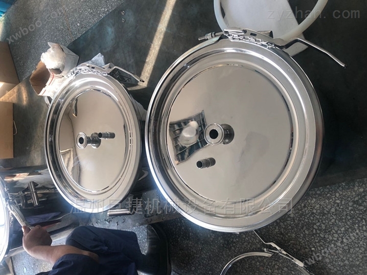 不锈钢常压人孔-小型桶体价格、发酵桶厂家