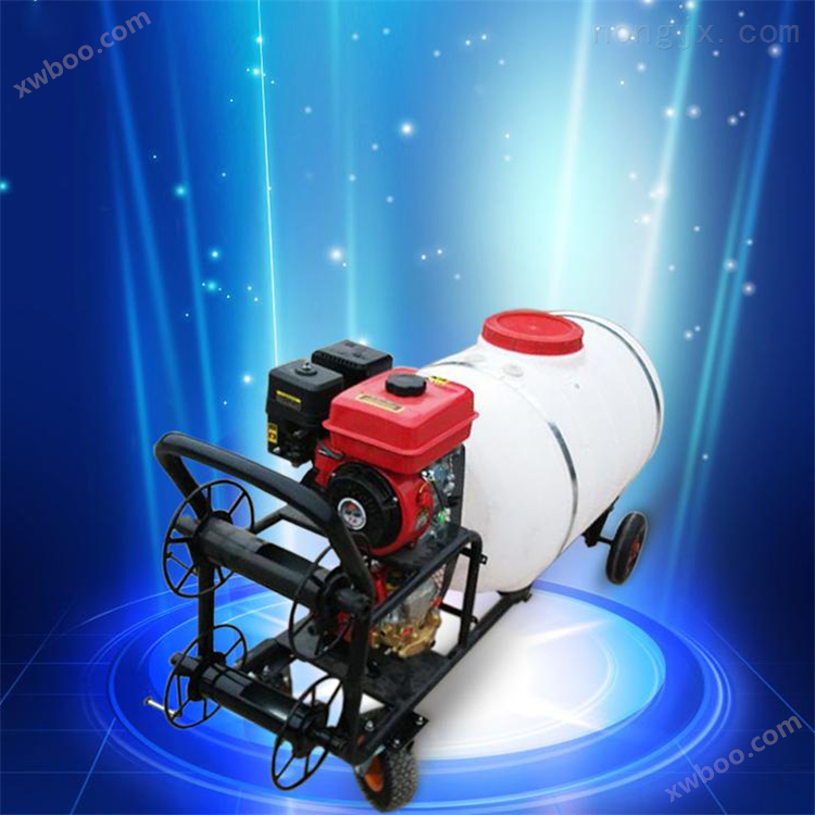 高压自动喷雾器 四轮远程喷药器汽油打药机