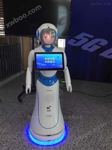 河南西峡猕猴桃博物馆展厅迎宾讲解机器人
