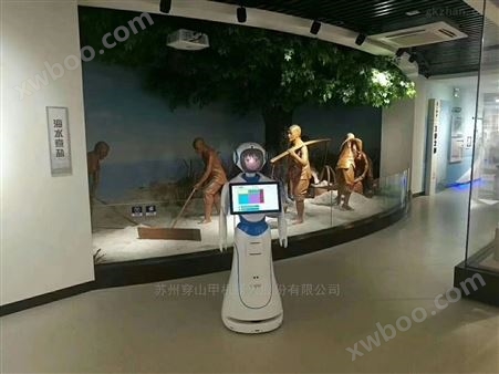 四八烈士纪念展馆讲解迎宾语音导览机器人