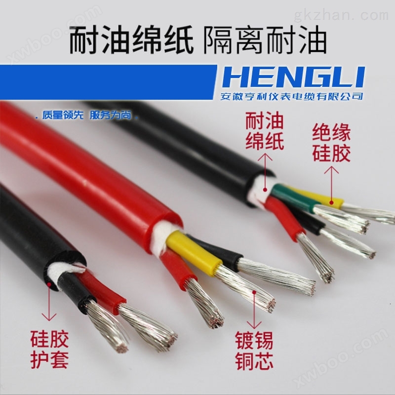 ZR-HFG22阻燃硅橡胶电缆4*2*0.75屏蔽绝缘