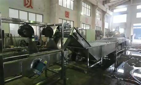 彬达机械-红枣清洗烘干生产线视频