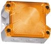 Pfannenberg PY X-S-05 系列 琥珀色灯罩 氙 闪光 信号灯塔 21510104055, 230 V 交流, 面板安装